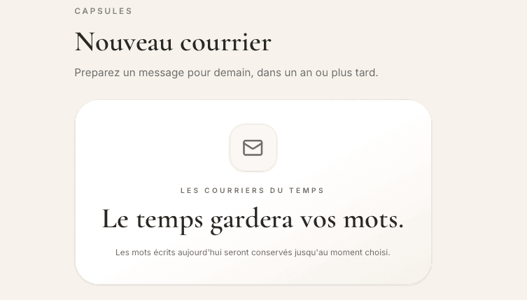 Écrire au futur